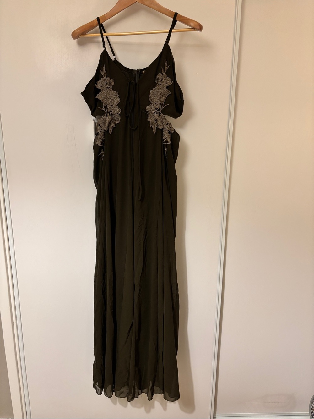 Joyfolie Mari Maxi Dress Size XXL Cottagecore Fairy Western Boho Chic Festival - Picture 2 of 16